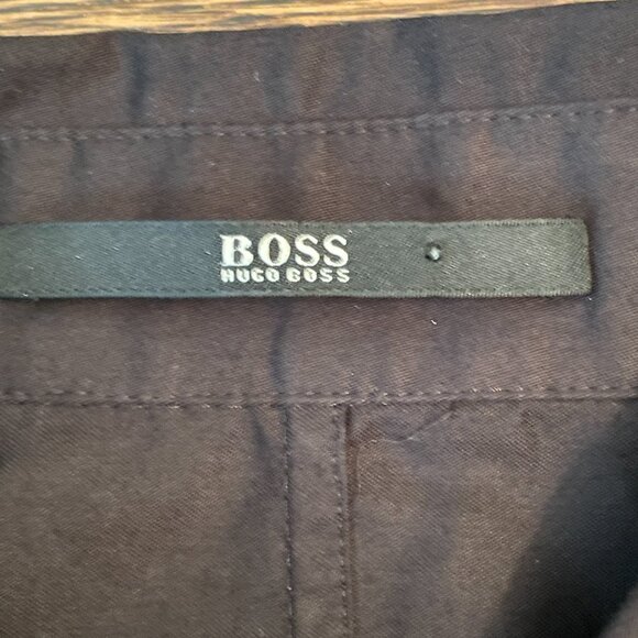 Black Hugo Boss Woman's Button Down Dress Shirt - Extra Small. - Picture 3 of 6